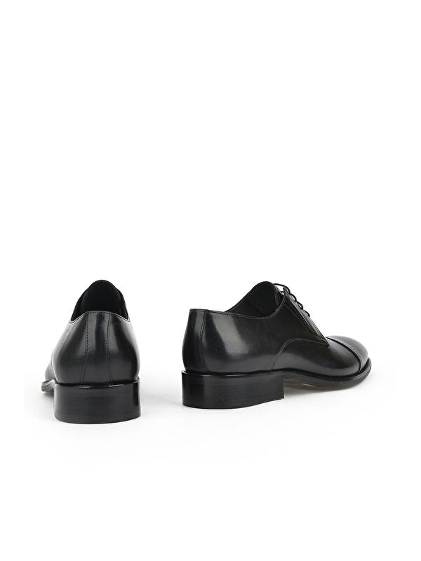 Erkek Hakiki Deri Ayakkabı 123145 396 Siyah - Görsel 4