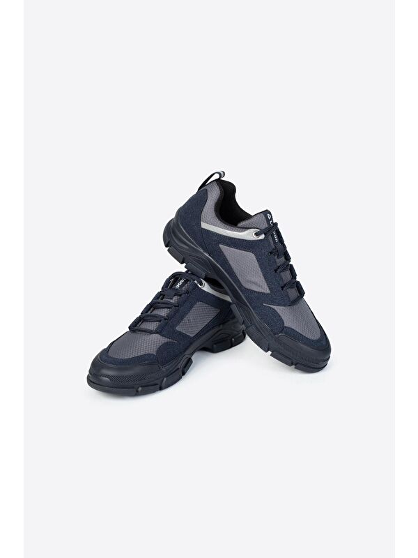 Yuvarlak Burunlu Bağcıklı Erkek Trekking Bot - Görsel 6