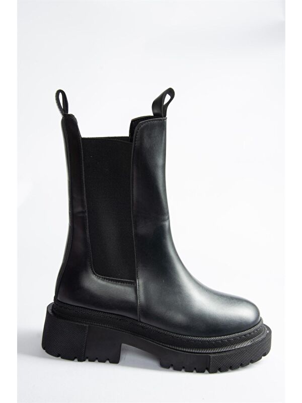 N2803490 Siyah Kadın Bot - Görsel 4