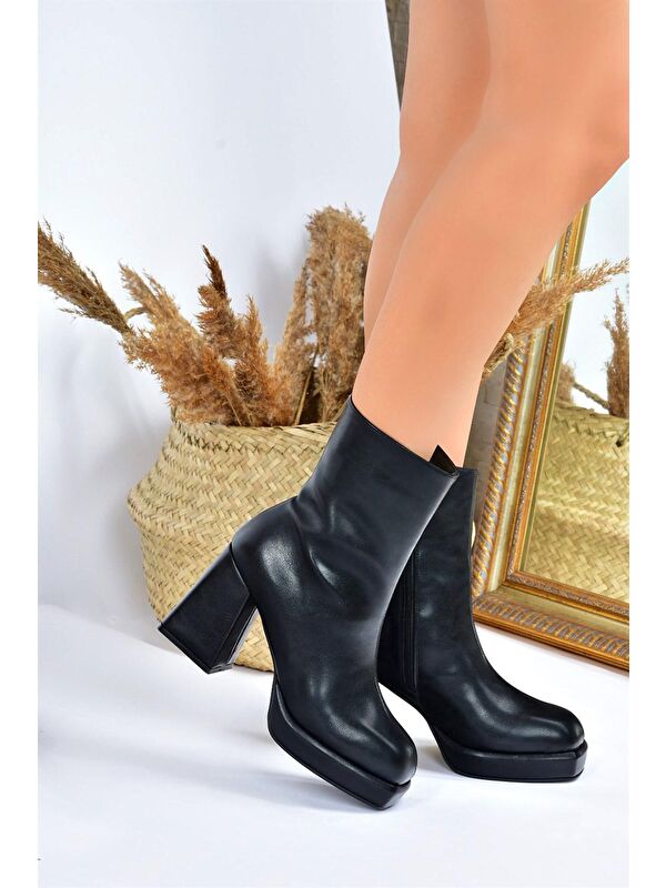 L2821902 Siyah Kadın Bot - Görsel 3