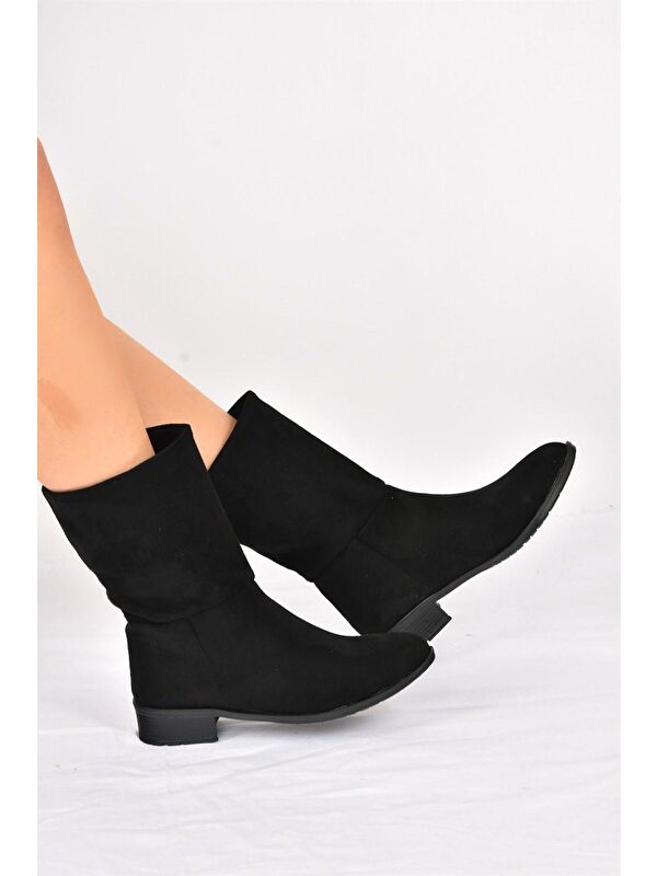 L7265977 Siyah Kadın Bot - Görsel 3