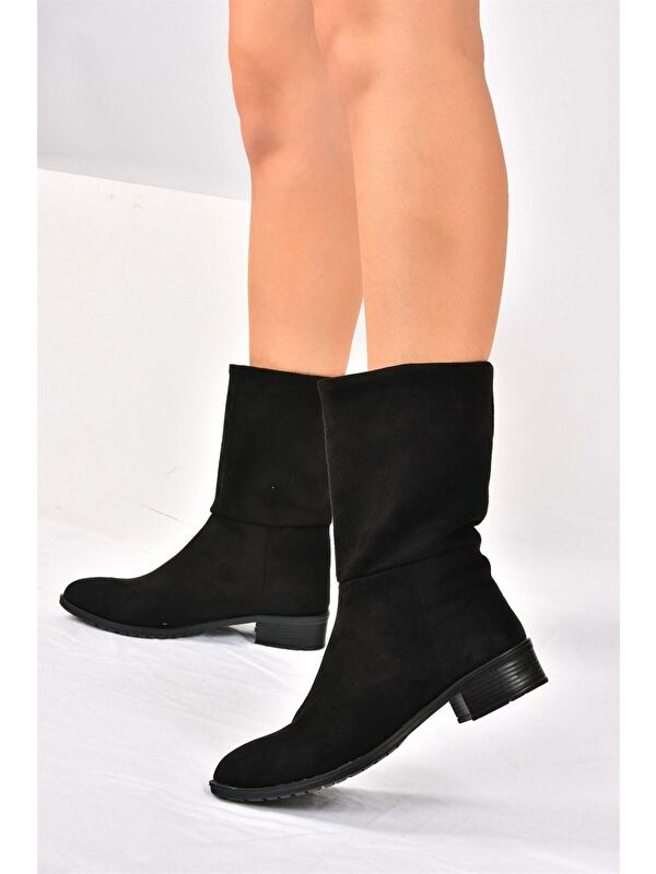 L7265977 Siyah Kadın Bot - Görsel 4