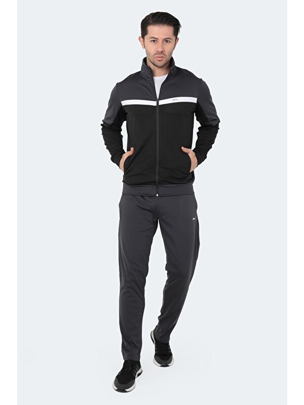 SLAZENGER RAMOS Erkek Eşofman Takım Koyu Gri