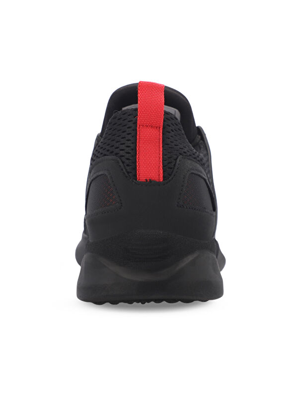 TEND I Erkek Siyah / Kırmızı Günlük Spor Ayakkabısı - Görsel 7