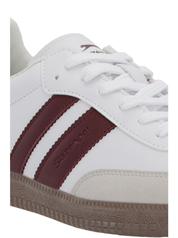 ITALY I Erkek Beyaz / Bordo Günlük Spor Ayakkabısı - Görsel 5