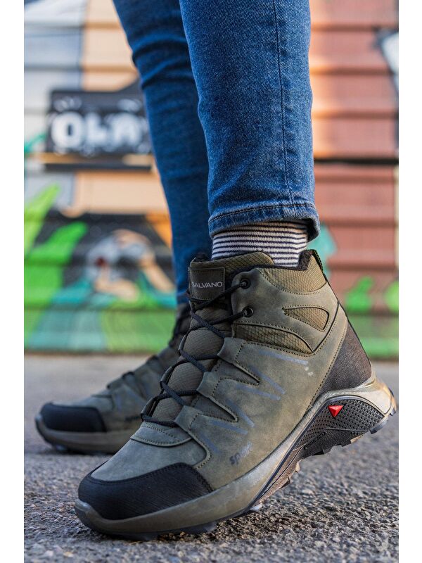 NIGHT HI 3PR Haki Erkek Outdoor Bot - Görsel 3