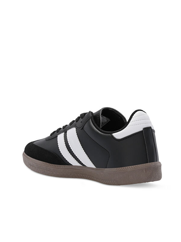 ITALY I Kadın Siyah / Beyaz Günlük Spor Ayakkabısı - Görsel 4