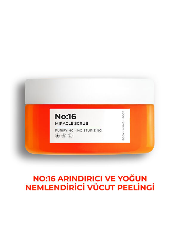 Sinoz No:16 Yoğun Nemlendirici, Besleyici Ve Arındırıcı Vücut Peelingi 300 Gr.