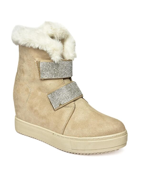 R6028916 Bej Kadın Bot - Görsel 9