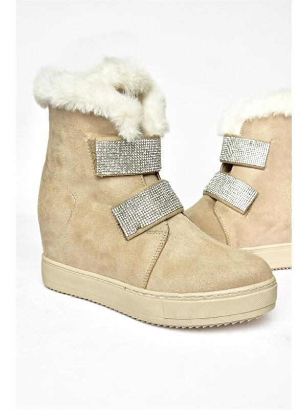 R6028916 Bej Kadın Bot - Görsel 10