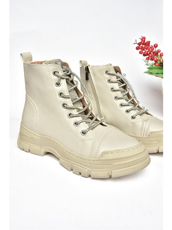 R6028899 Bej Kadın Bot - Görsel 7