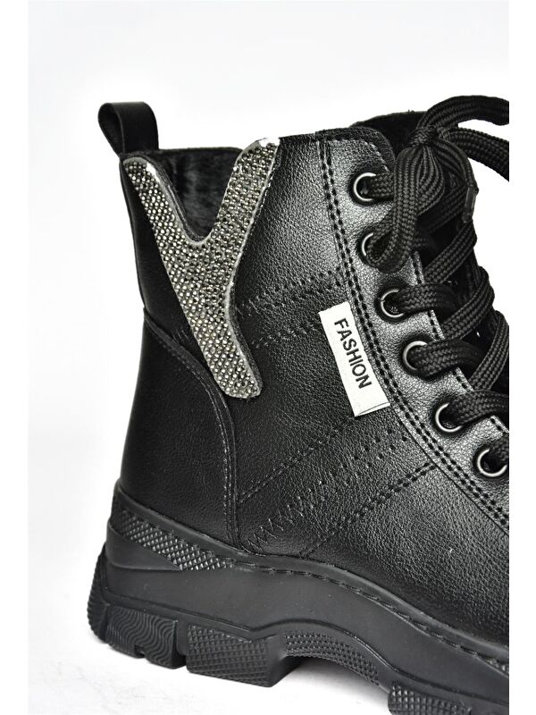 R6020852 Siyah Kadın Bot - Görsel 7