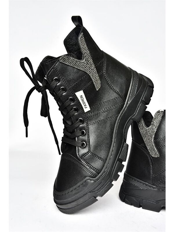 R6020852 Siyah Kadın Bot - Görsel 8