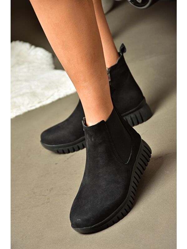 R5554002 Siyah Kadın Bot - Görsel 5