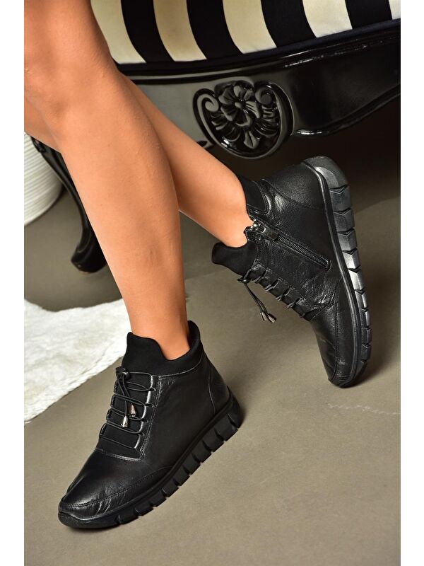 R5553010 Siyah Kadın Bot - Görsel 4