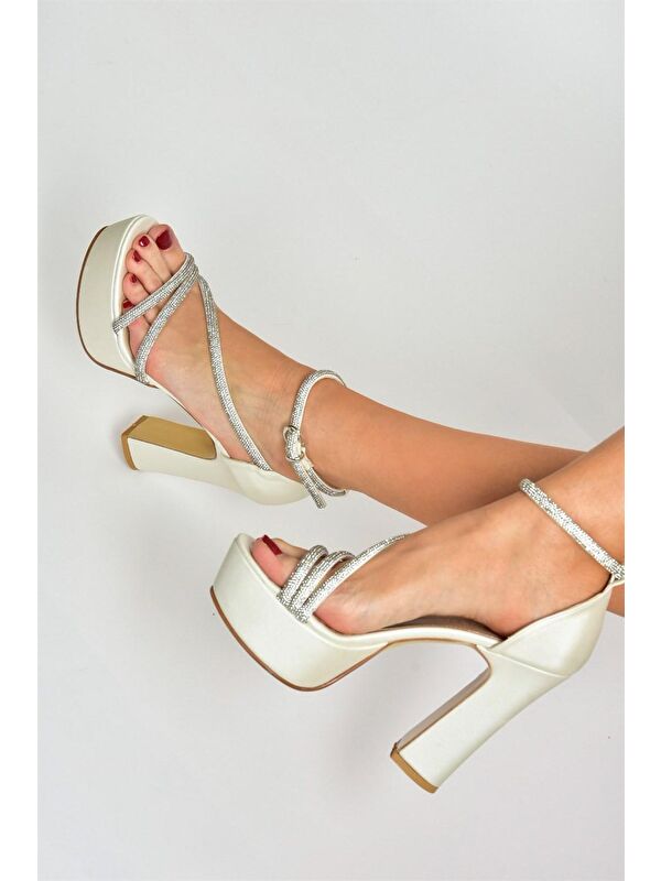 Kadın Abiye Ayakkabı M246053509 - Görsel 5