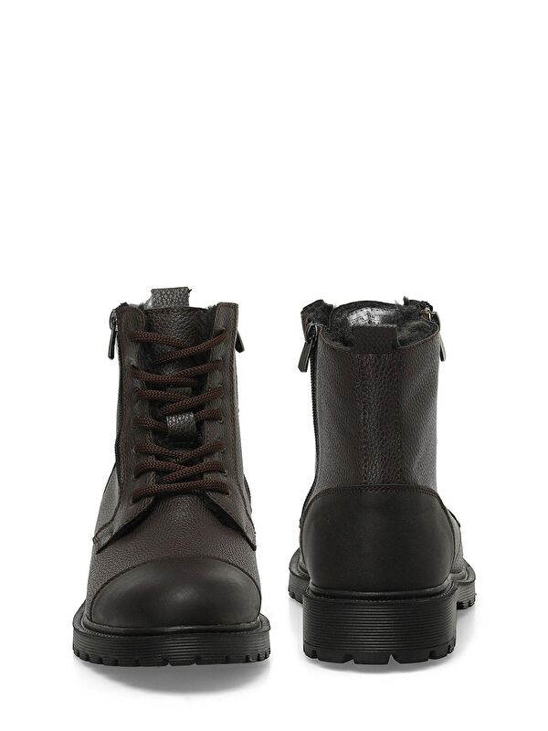 POINT 3PR Kahverengi Erkek Biker Bot - Görsel 6