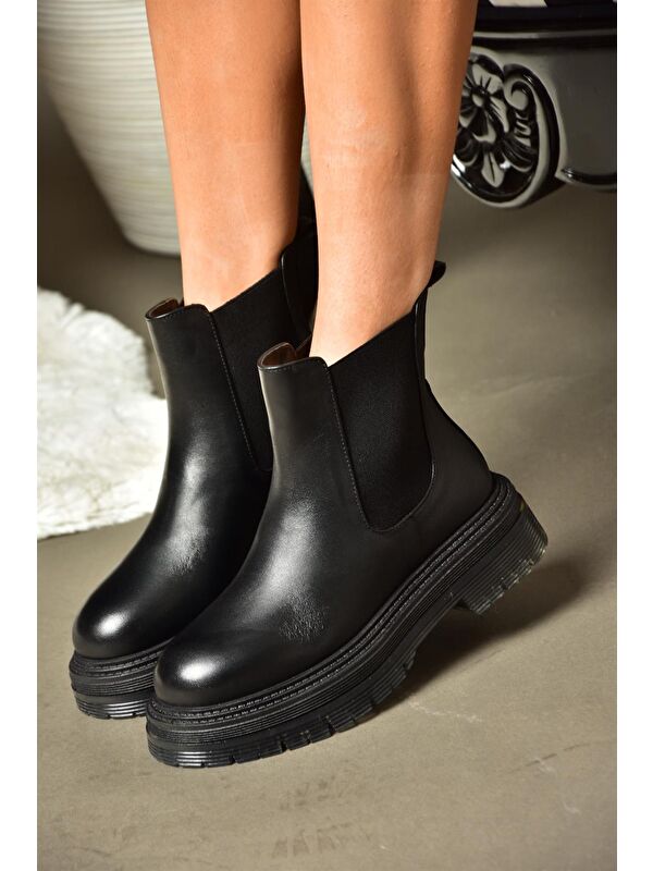 R5552351 Siyah Kadın Bot - Görsel 3