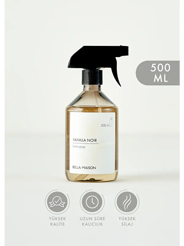 Bella Maison Vanilla Noir Oda Spreyi Siyah (500 ml)