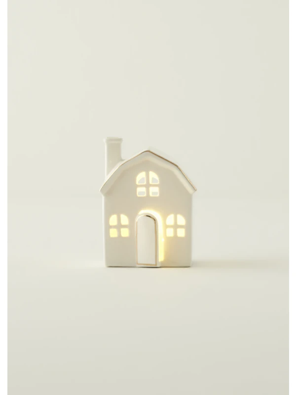 Bella Maison Home Yılbaşı Ledli Aydınlatma Beyaz (9x8x12 cm)
