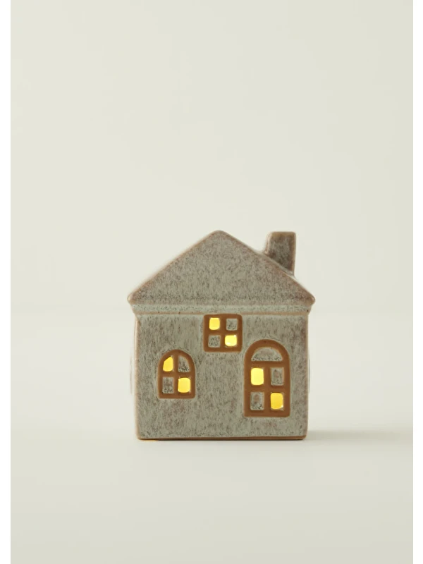 Bella Maison Home Yılbaşı Ledli Aydınlatma Bej (11x7x11 cm)