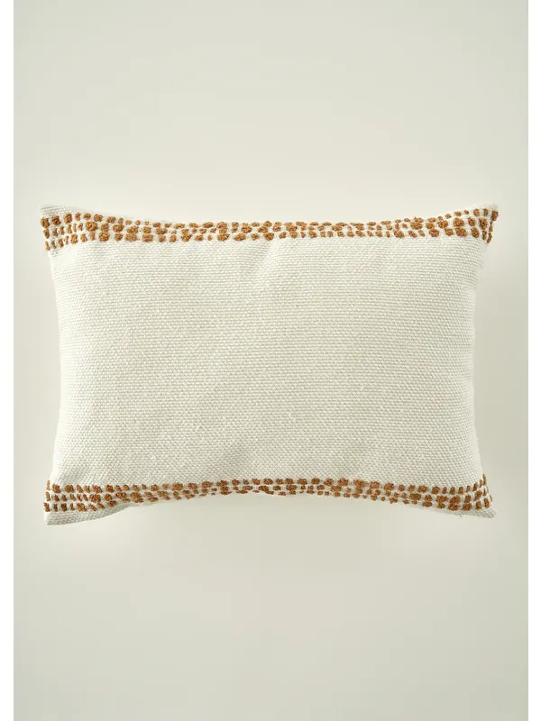 Bella Maison Tassel Dekoratif Kırlent Kılıfı Krem (35x50 cm)