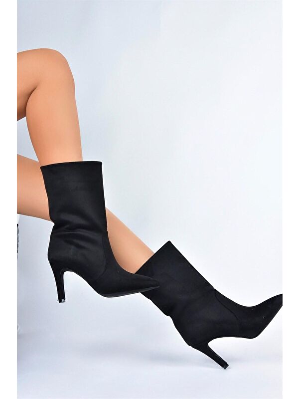 L4048913 Siyah Kadın Bot - Görsel 3