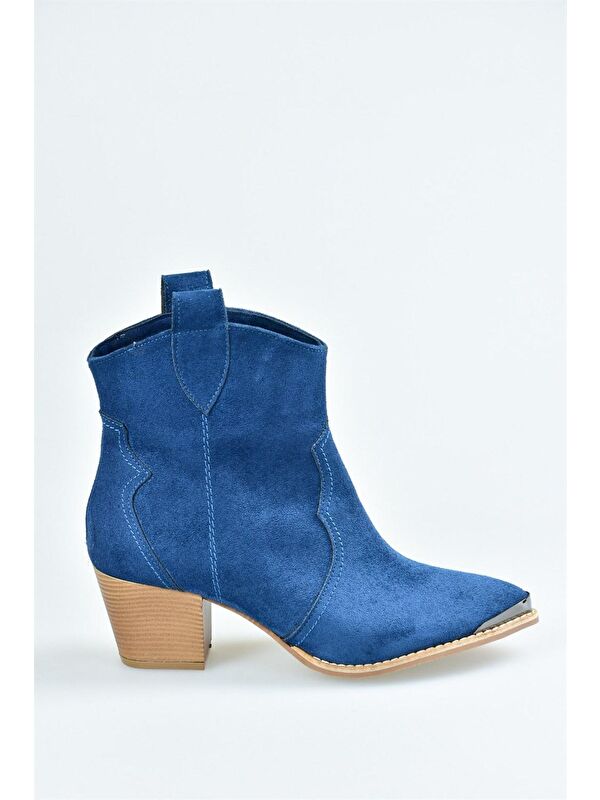 L4044030 Lacivert Kadın Bot - Görsel 5