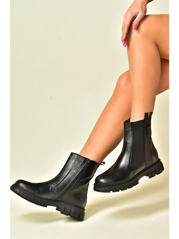 N5551027 Siyah Kadın Bot - Görsel 3
