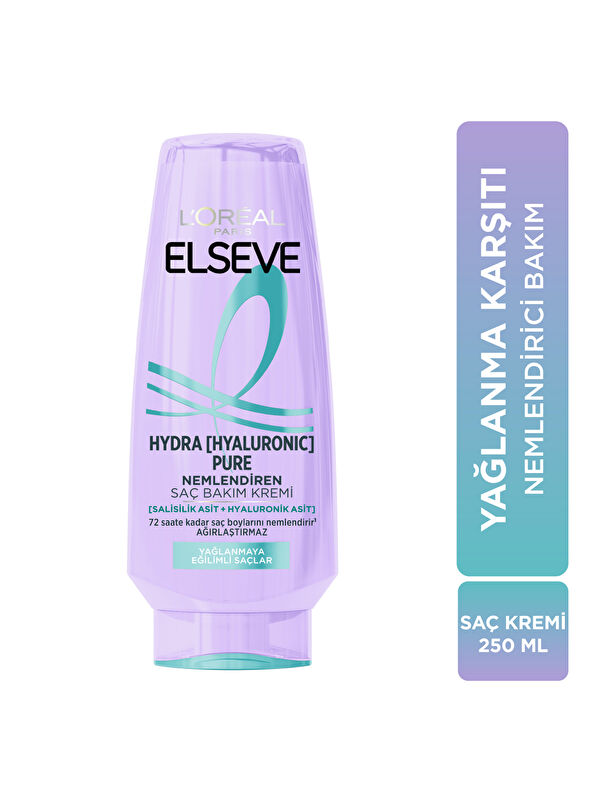 L'Oreal Paris Elseve Hyaluron Pure Saç Kremi 250 Ml