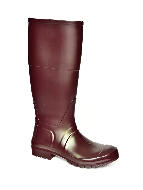 T858704009 Bordo Kadın Çizme - Görsel 3