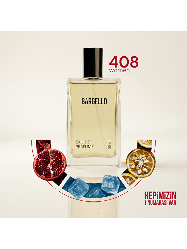 Bargello Kadın Parfüm Çiçeksi - 50ml Edp No:408