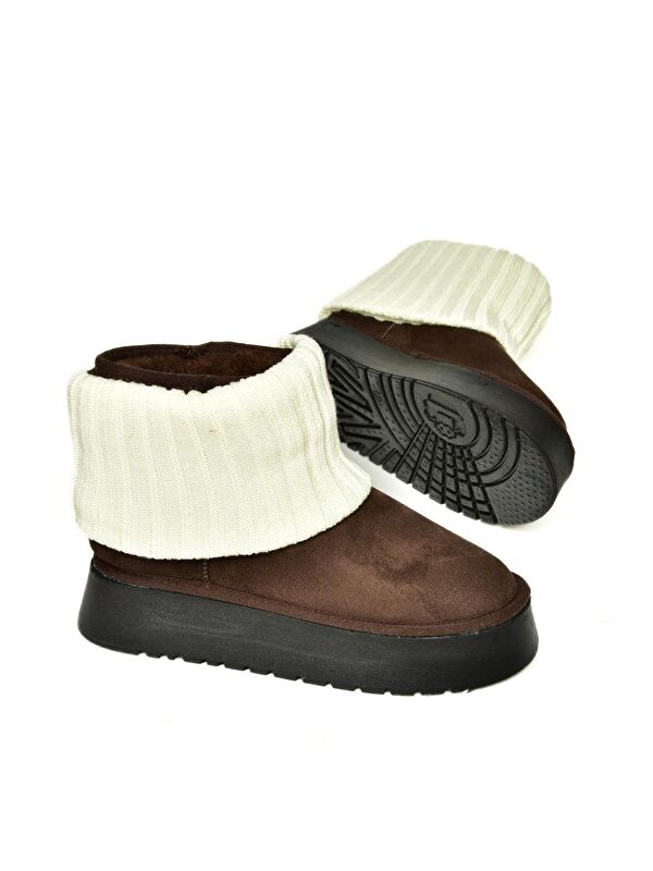 T918548102 Kahverengi Kadın Bot - Görsel 6