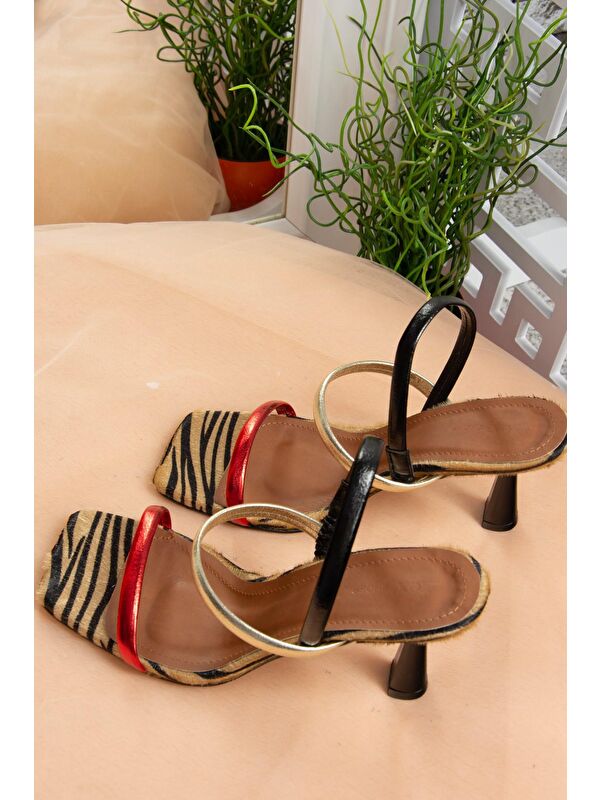 Kadın Topuklu Ayakkabı K404070609 - Görsel 5