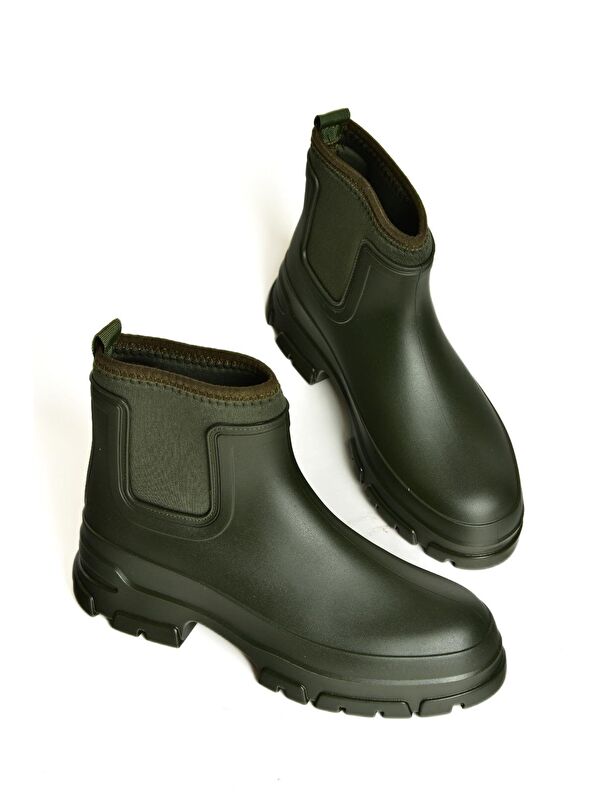 T858685409 Haki Kadın Bot - Görsel 4