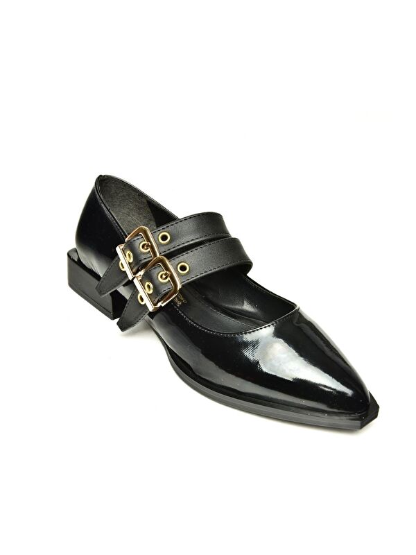 U5188003 Siyah Kadın Ayakkabı - Görsel 3