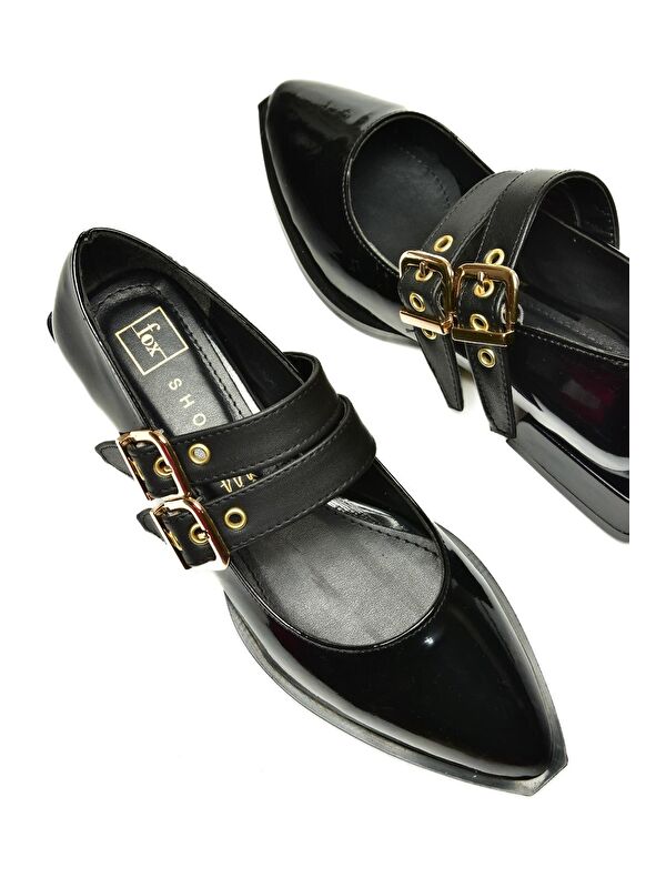 U5188003 Siyah Kadın Ayakkabı - Görsel 4