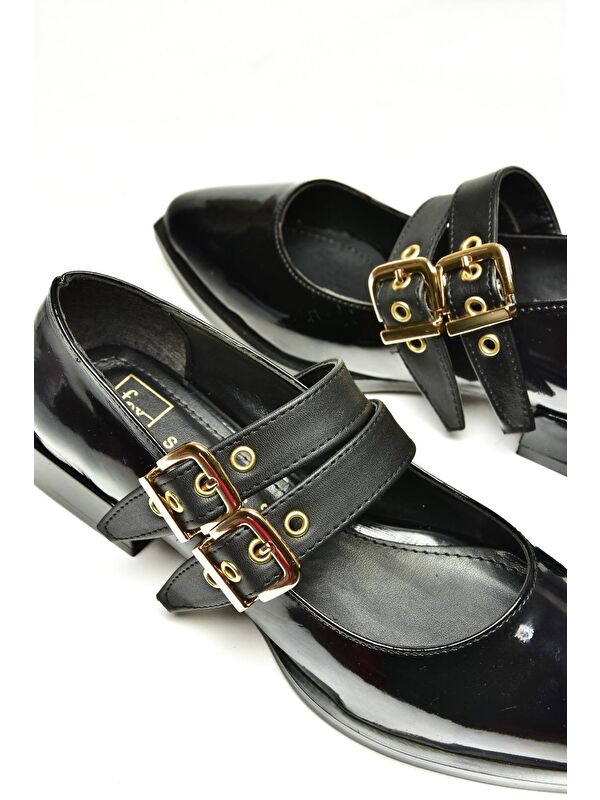 U5188003 Siyah Kadın Ayakkabı - Görsel 5