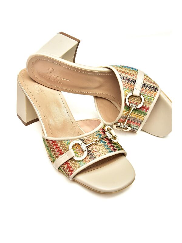 U5784016 Renkli Kadın Terlik - Görsel 4