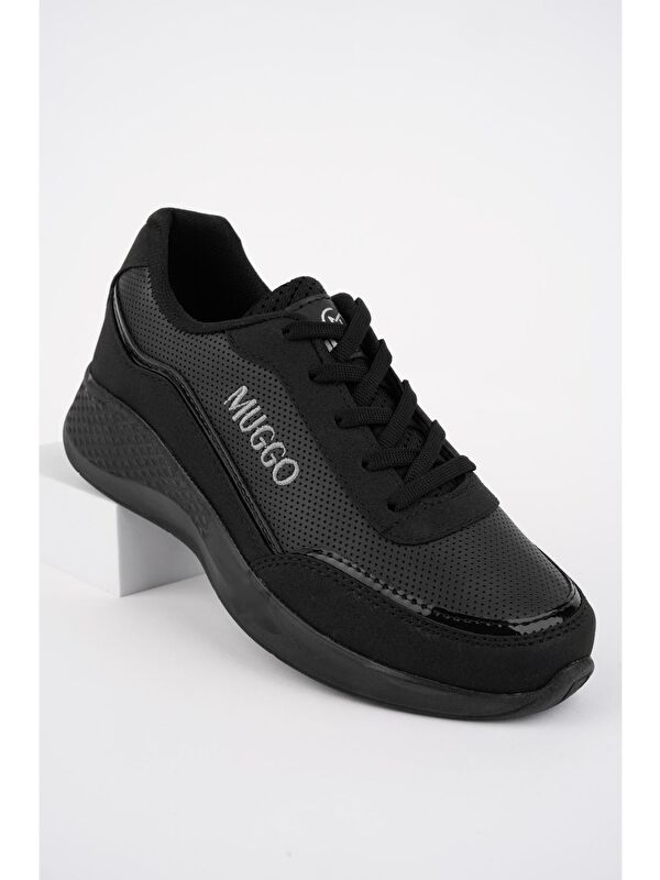 Happy Kadın Ortopedik Günlük Bağcıklı Şık Rahat Sneaker Spor Ayakkabı - Görsel 5