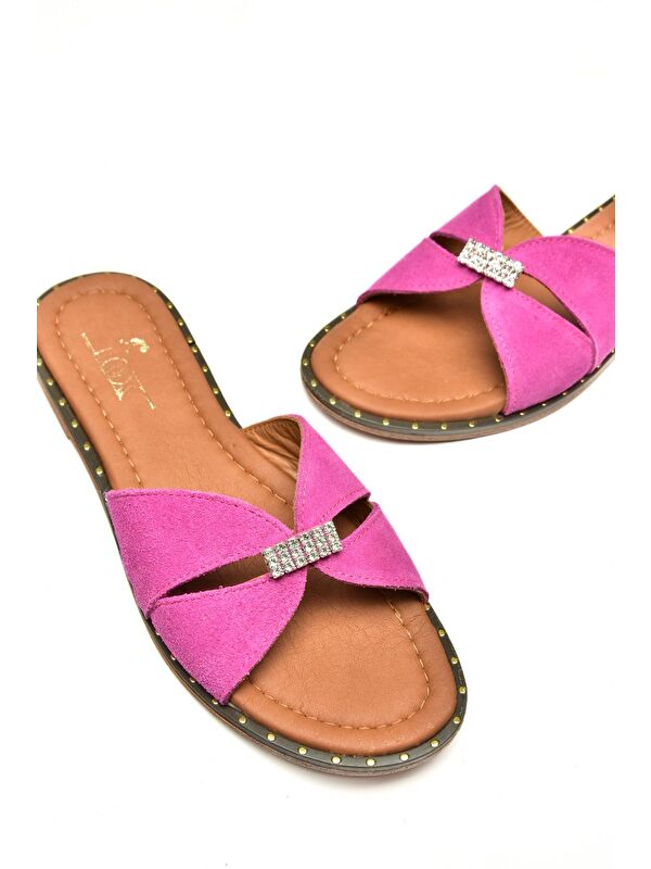 U2912900 Fuşya Kadın Terlik - Görsel 4