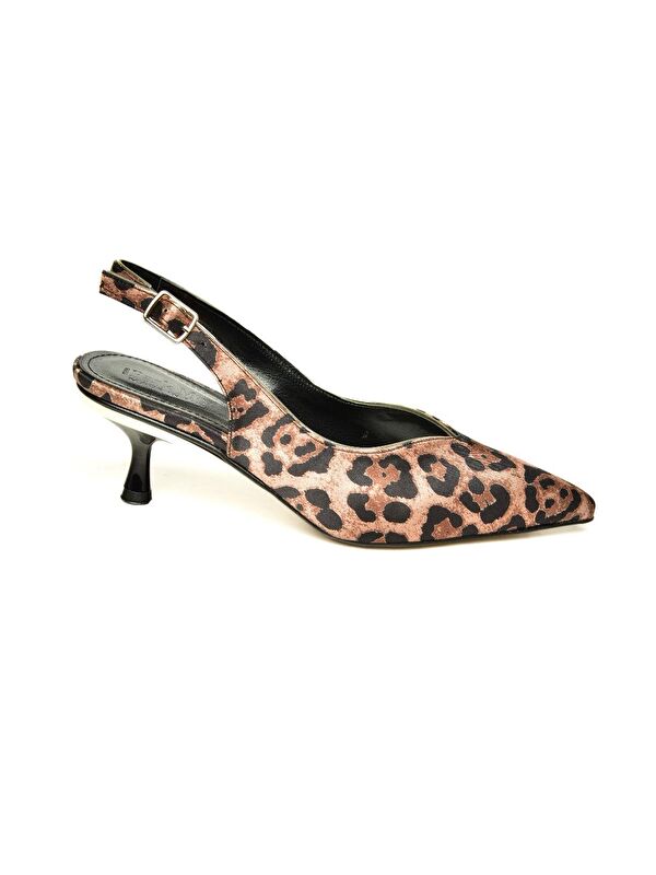 U8205033 Taba Kadın Topuklu Ayakkabı - Görsel 2