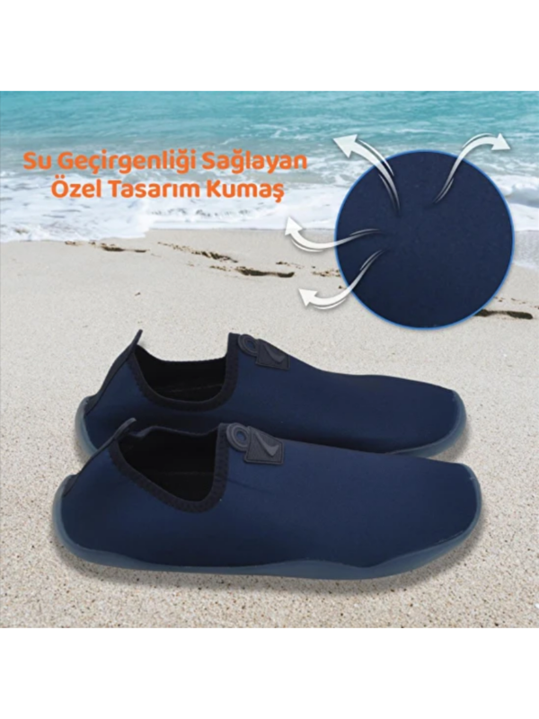 Lab Çok Amaçlı Plaj ve Deniz Ayakkabısı Lacivert - Görsel 5