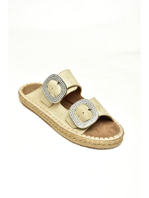 U2502301 Bej Kadın Terlik - Görsel 3