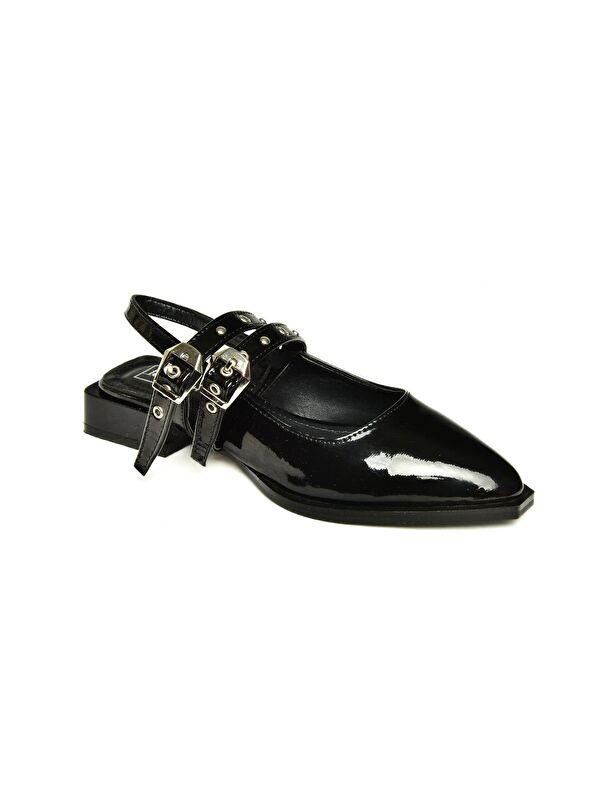 U5188006 Siyah Kadın Ayakkabı - Görsel 3