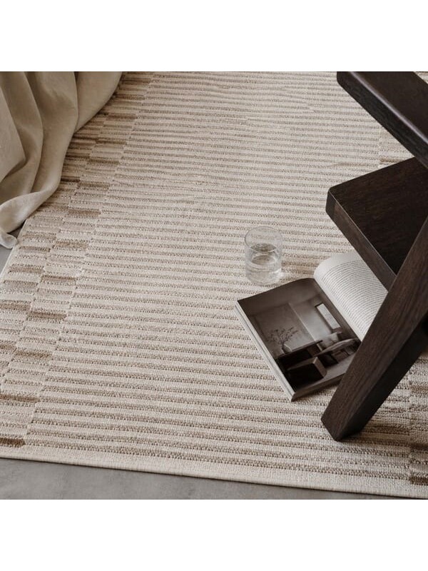 Evidea Soft Mono Tozumaz Antialerjik Halı - Bej - 120x180 cm