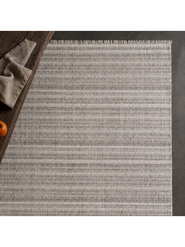 Empera Agra Pearl İskandinav Desenli Salon Halısı - Krem - 120x180 cm