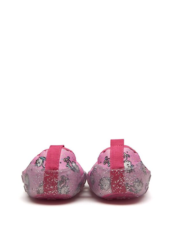 Simli Kız Çocuk Kaydırmaz Tabanlı Deniz Ayakkabısı - Görsel 6