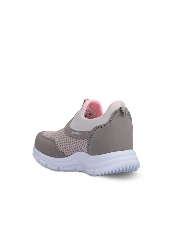 EVA Kız Çocuk Gri / Pembe Günlük Spor Ayakkabısı - Görsel 4