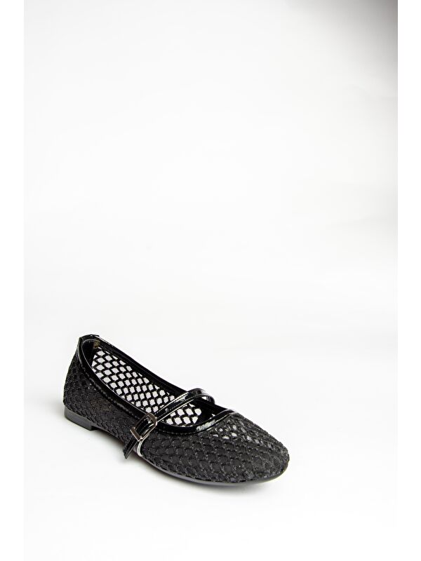 Fox Shoes Siyah Fox Shoes Babet U7269540 Kadın